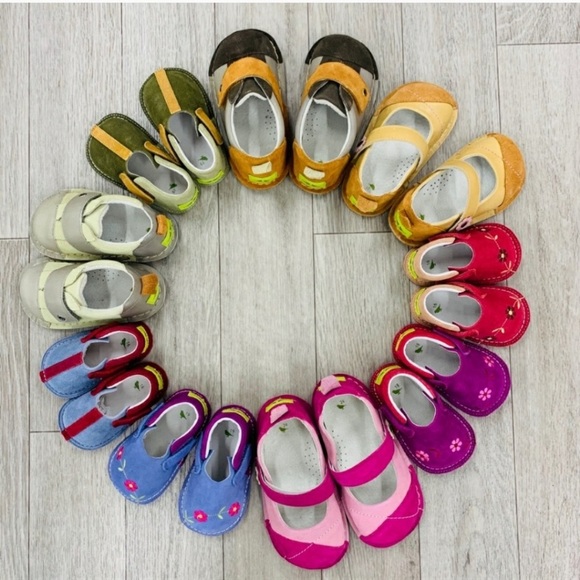 PIPIT $55 Suede Leather Designer Shoes Infant Crib Walking Balance Toddler - Picture 4 of 15